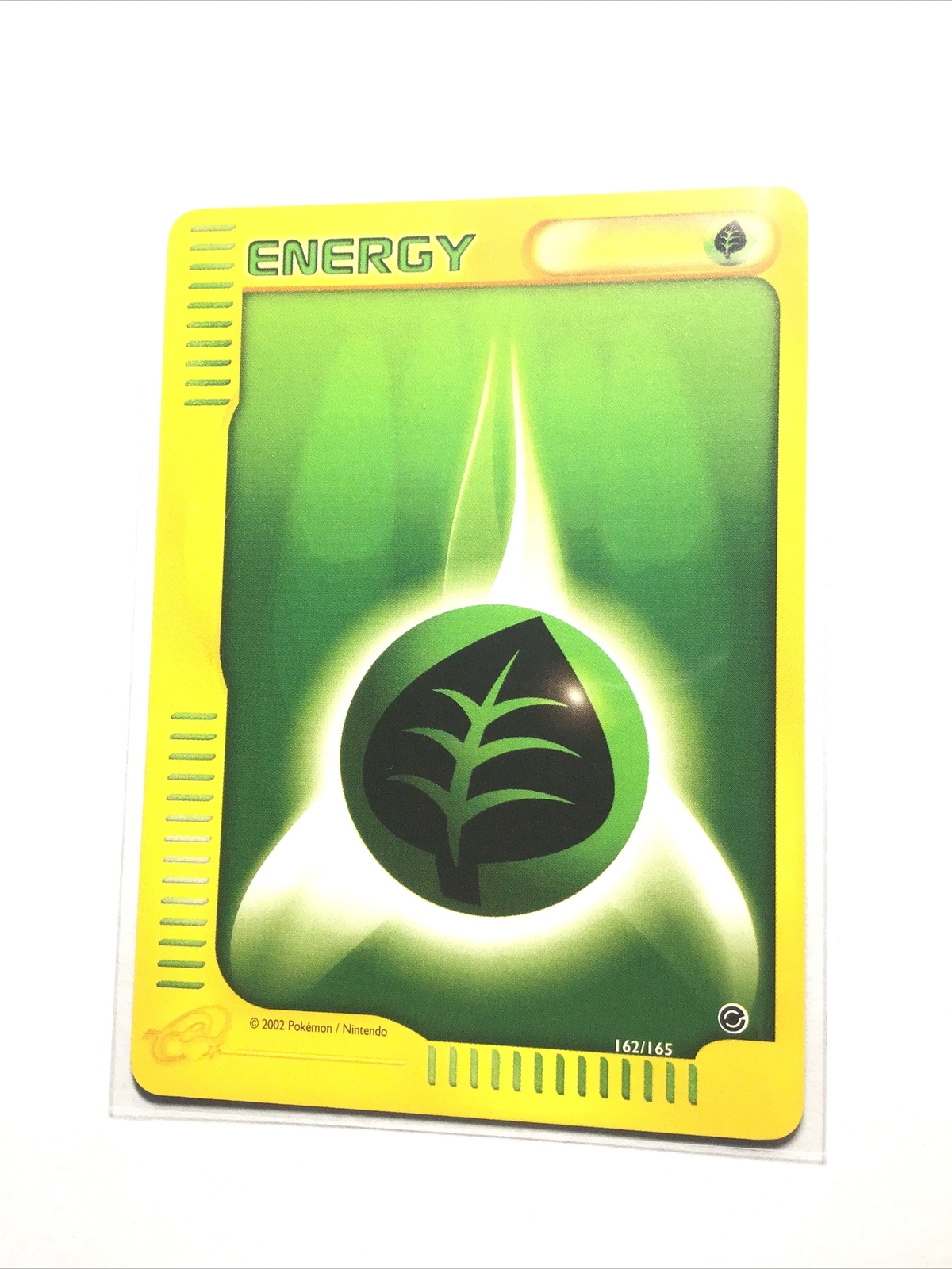 GRASS ENERGY - 162/165 - Expedition - Pokemon Card - NM