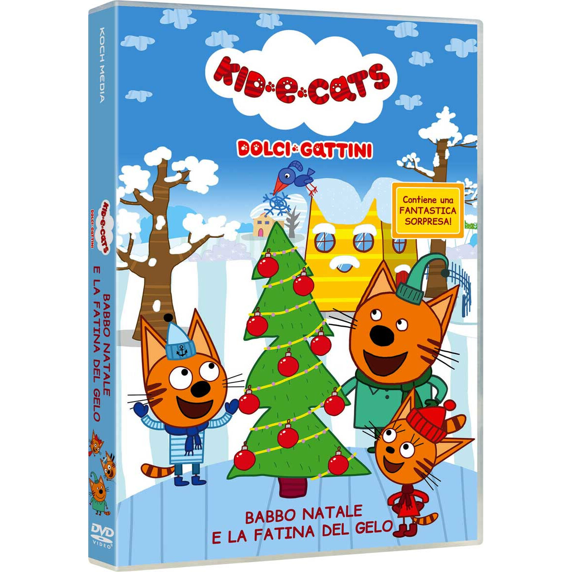 Kid-E-Cats - Dolci Gattini - Babbo Natale E La Fatina Del Gelo (Dvd)