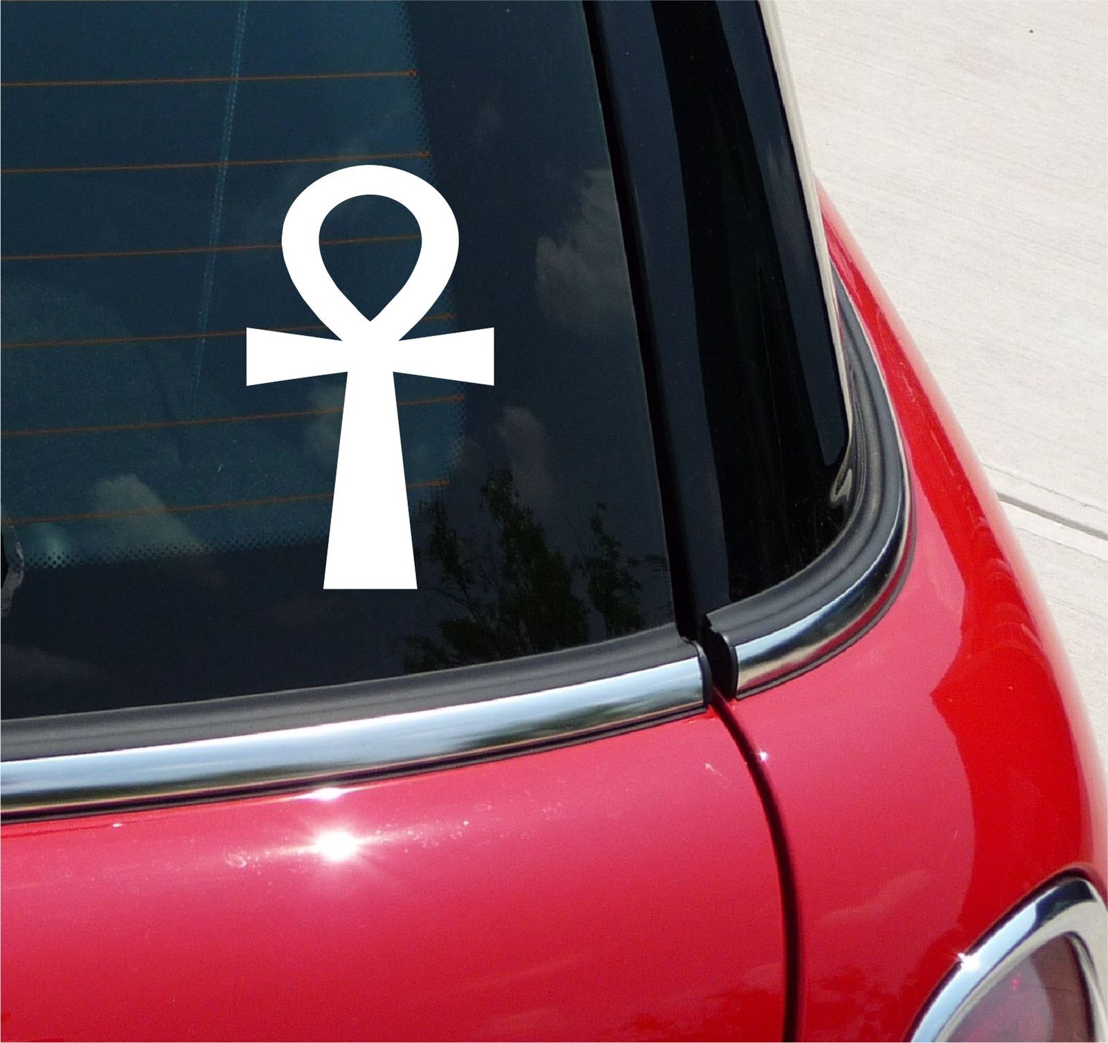 ANKH KEY OF LIFE EGYPT HIEROGLYPHIC PYRAMIDS DECAL STICKER FUNNY CAR TRUCK