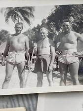 Lot Photos WWII WW2 Fort Ord Pacific Army vintage war US military Swimsuits Gay