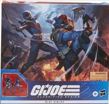 GI JOE HASBRO CLASSIFIED SERIES 6  1 12 BLUE NINJAS  51 ACTION FIGURES MISB