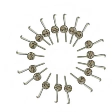 Musical Instruments Dhol Accessories Set Of 22 Dhol Nut & Bolt With Eye Bolt