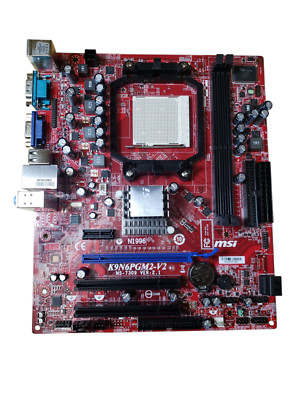 MSI MS-7309 K9N6PGM2-V2 ATX Mainboard Socket AM2 Motherboard | tested working