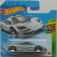Hot Wheels Mclaren F1 Silbermetallic Neu/Ovp Sportwagen Auto Car Mattel Hw