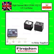 RELAY High Current Small SRA-12VDC-CLJ 12 Coil 20A SPDT UK Seller
