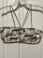 Aerie Keyhole Bandeau Bikini Top Size Medium