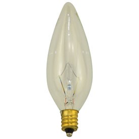 (4) Replacement Bulb for SATCO S3283 40W 120V