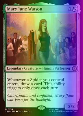 MTG Magic the Gathering Mary Jane Watson (134/314) Marvel's Spider-Man