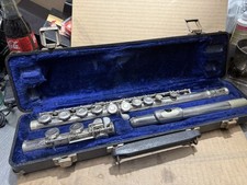 Armstrong 104 Flute S/n 9-2711 With Original Hard Case Elkhart-LTD