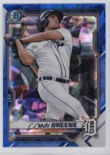2021 Bowman Sapphire Edition Chrome Prospects Riley Greene #BCP-4 r9d