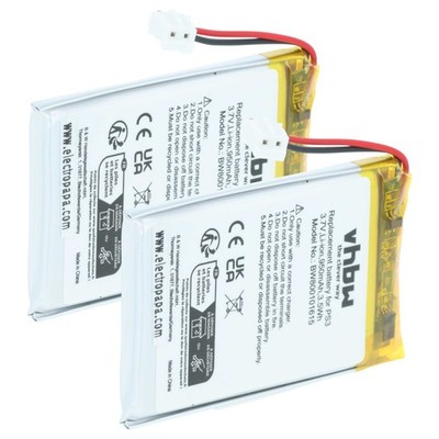 2x Akku für Sony Playstation3 PS3 DualShock 3 WiFi Controller 950mAh