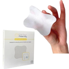 First Days Maternity - Hydrogel Breast Pads for Sore Nipples, Instant Cooling Re