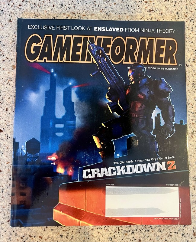 GAME INFORMER MAGAZINE ISSUE 198 October 2009 CrackDown 2 
