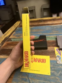 Dr. Mario (Nintendo NES, 1990) CIB completo di scatola bello!