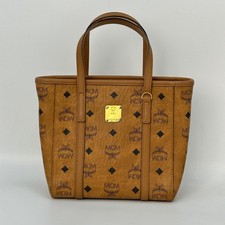 MCM Toni Classic Monogram Print Tote Crossbody Shopping Bag - Very Good #LRLV8