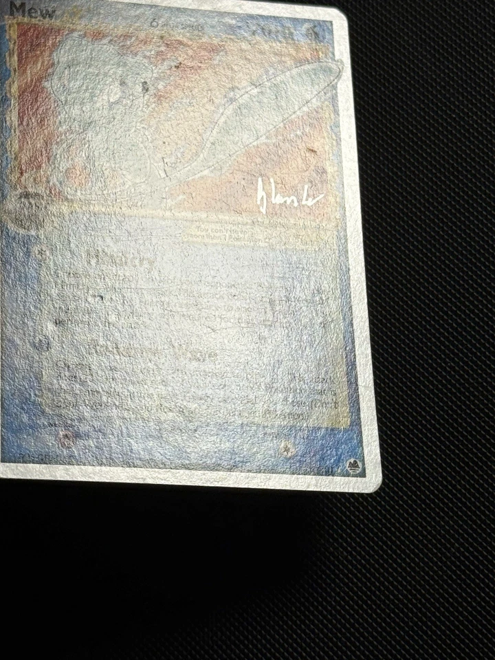 Pokemon 2008 World Championships Mew 101/101 Non-Holo Gold Star Delta Species - Image 3 of 4