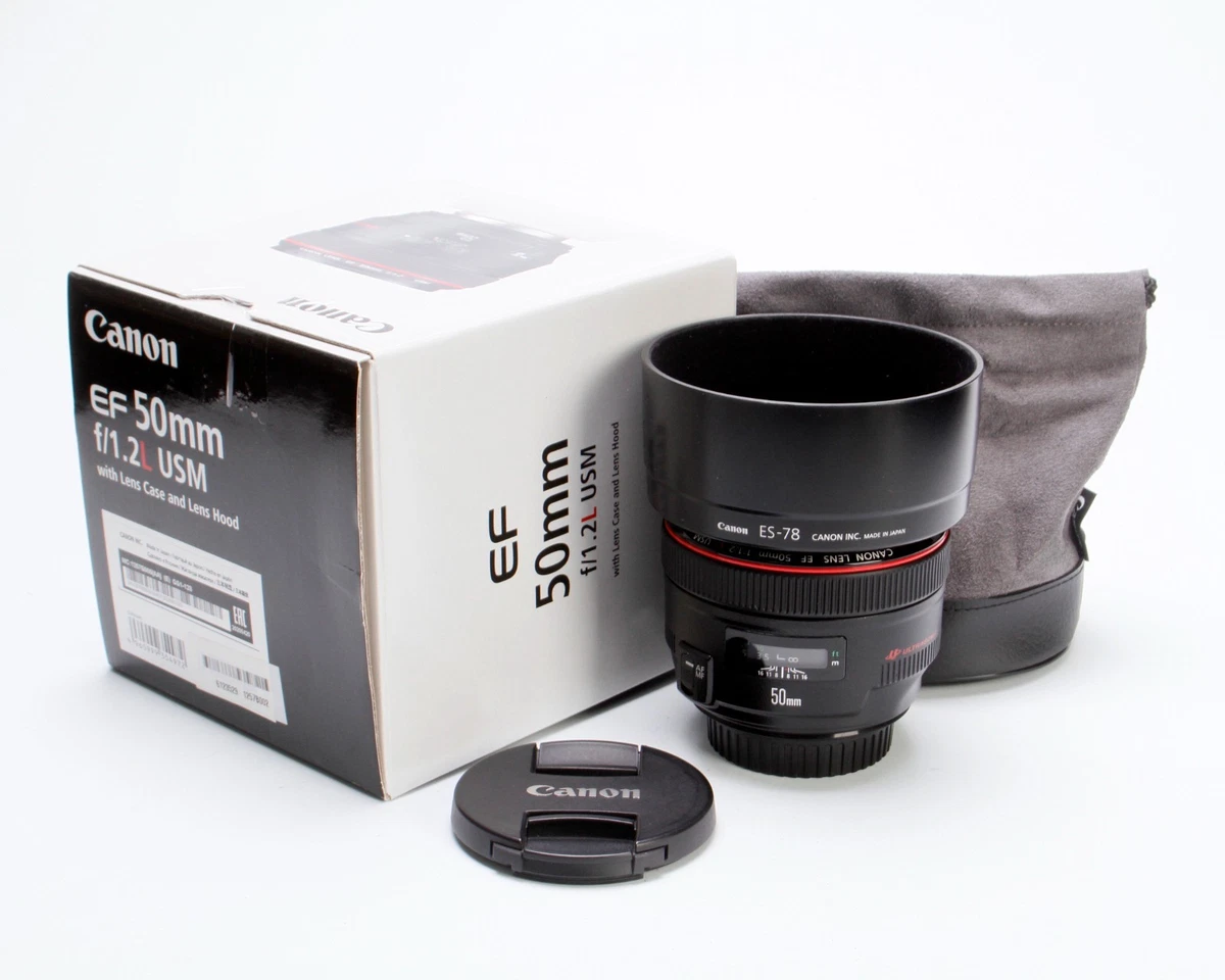 Canon EF f/1.2 Camera Lenses 50mm Focal for sale - eBay