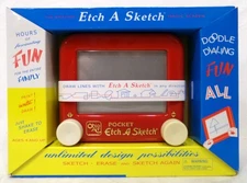 The Ohio Art Company 2003 Vintage Mini Etch A Sketch New Sealed