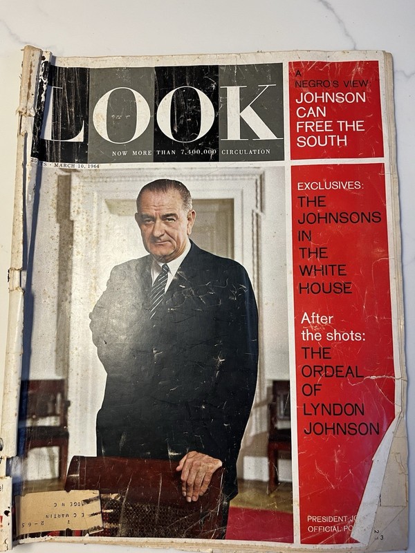Look magazine March 10, 1964 Can free the south