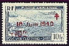 ALGERIE-1947-CH DE GAULLE--APPEL--1 TIMBRE DENTELE NEUF