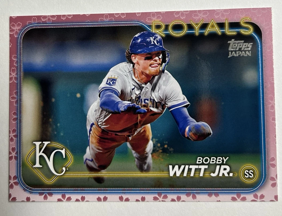 Bobby Witt Baseball Serial Numbered Sports Trading Cards