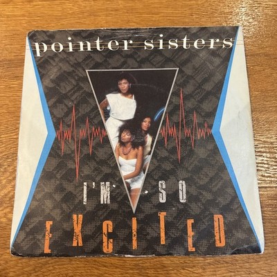 Planet. Pointer Sisters. I'm So Excited.  7  vinyl.  NM