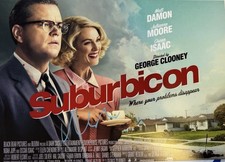 Matt Damon Signed The Suburbicon A3 Poster Photo Autograph ACOA *PROOF*