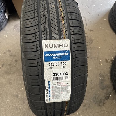 1 NEW KUMHO CRUGEN HP71 P 255 50 20 105 T ALL SEASON TIRE 