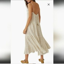 NEW Free People Marigold Maxi Dress With Pockets SMALL