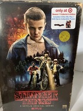 Stranger Things Season 1 4-Disc Blu-Ray/DVD Target Collectors Set Brand New