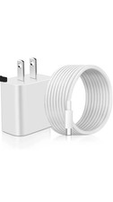 2-Lot USB C Fast Charger 20W PD Adapter for iPhone 17 Pro 17 Pro 16 With Cable