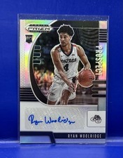 2020-21 Panini Prizm Prospect RYAN WOOLRIDGE Silver Auto Autograph Gonzaga    