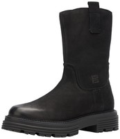 Bagatt Stiefel Damen 38 EU Schwarz Leder Boots Schuhe