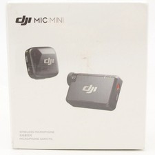 DJI Mic Mini Wireless Microphone for Camera  Phone 2.4 GHz 1 TX  1 RX DM3004
