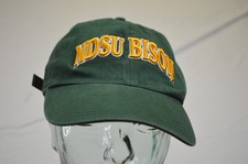 NDSU Bison Baseball Cap, Hat Green strapback 47 embroidered Spellout Dad