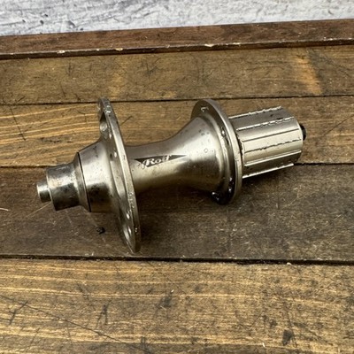 Rolf Rear Road Bike Hub 130mm 24h Shimano Freehub Silver Paired