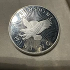 Sunshine Minting Flying American Eagle 1 oz .999 Fine Silver Round