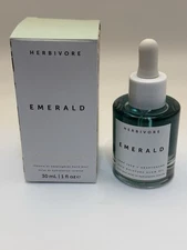 BNIB~Herbivore Emerald Hemp Seed Deep Moisture Glow Oil 1 fl oz