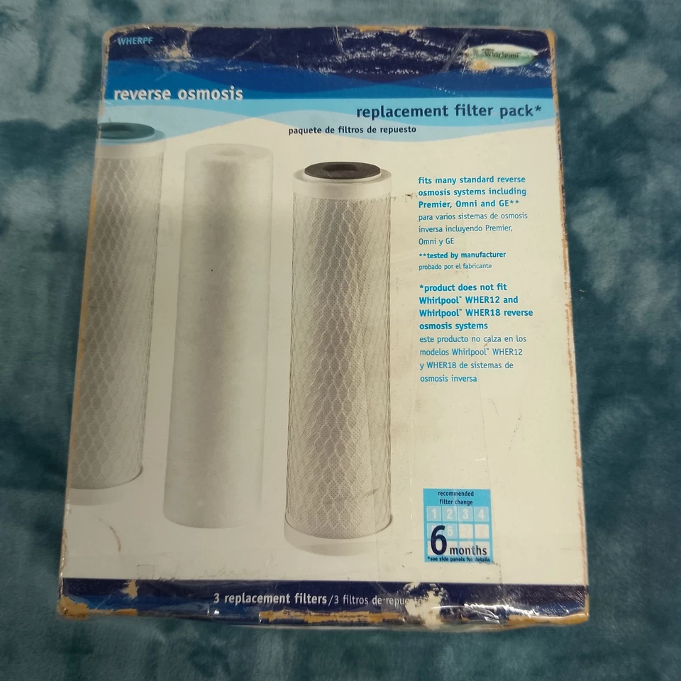 Whirlpool WHKF-WHERPFK Reverse Osmosis Cartridge Kit #148882 - Image 2 of 4
