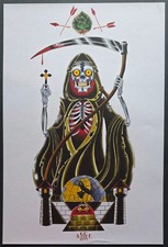 Original 2005 George Campise Traditional Tattoo Flash LARGE SIZE Print, Poster.
