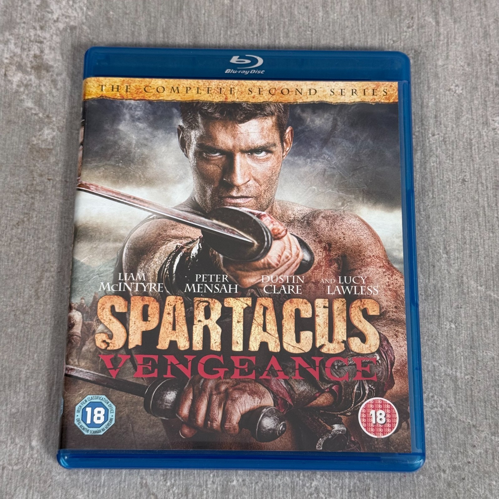 Spartacus Vengeance Blu-ray - 2012 The Complete Second Series Liam McIntyre