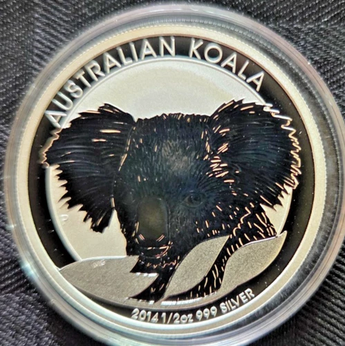 2014 Perth Mint Koala 1/2 ozt. Silver BU [KO]