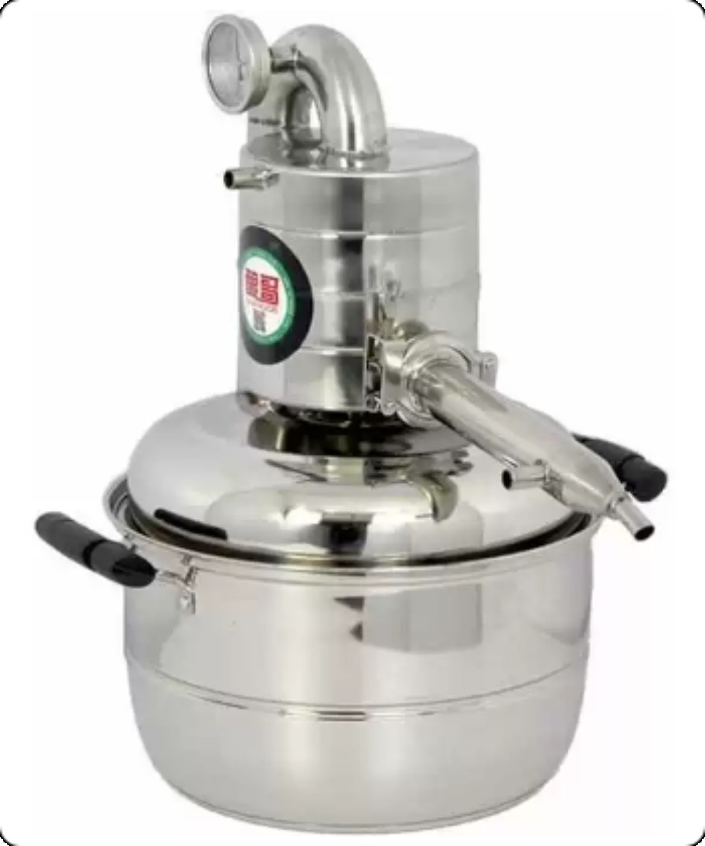 Water Alcohol Distiller Home Small Brew Kit Still Wine Making Brewing Machine