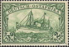 Deutsch-Ostafrika 20 postfrisch 1901 Schiff Kaiseryacht Hohenzollern