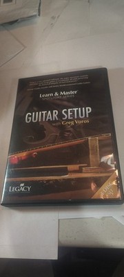 Learn and Master Guitar Setup DVD Greg Voros DVD MISSING DISC + BONUS