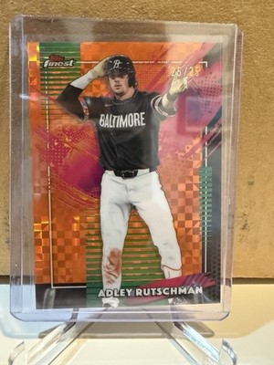 Topps Finest 2025 Adley Rutschman Orioles Major League Performance #249 25/25