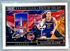 Caitlin Clark 2025 Panini Chronicled State Of The Art WNBA Card-#87 Fever