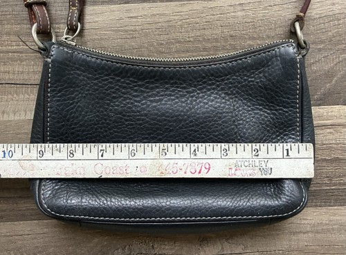 Coach 8E96 Chelsea Small Black Pebbled Leather Demi Bag Purse - Picture 4 of 8