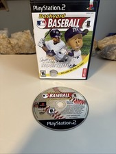 Backyard Baseball (Sony PlayStation 2, 2004). Tested. Clean Throughout!