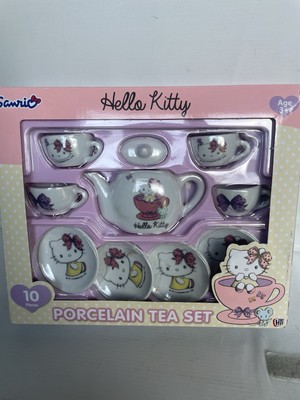 SELTENES SANRIO HELLO KITTY PORZELLAN TEESERVICE 2014 BRANDNEU VERSIEGELT HELLO KITTY
